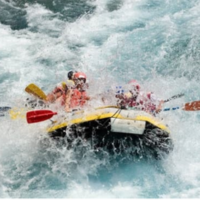 White water rafting - thrilling, fast and exciting
